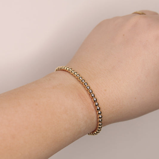 4MM Classic Gold Filled Bracelet