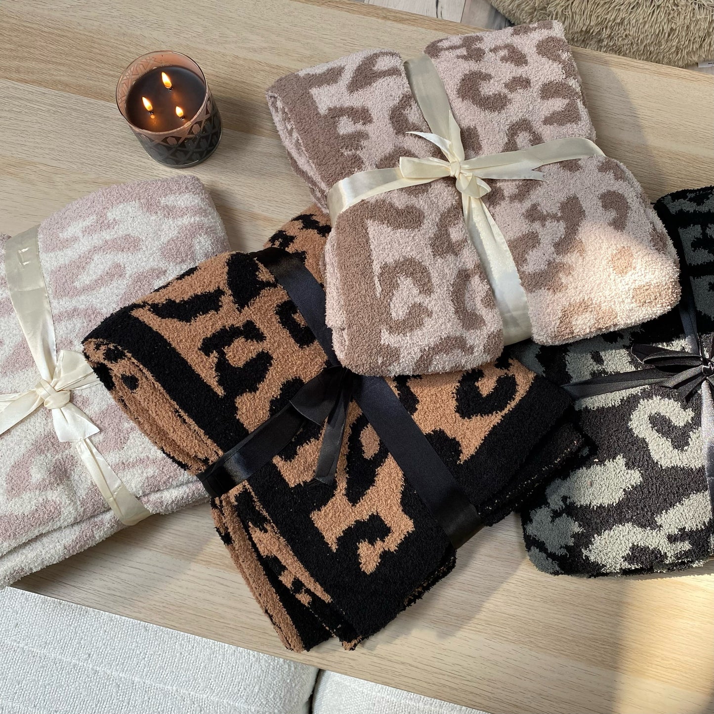 Leopard Throw Blanket