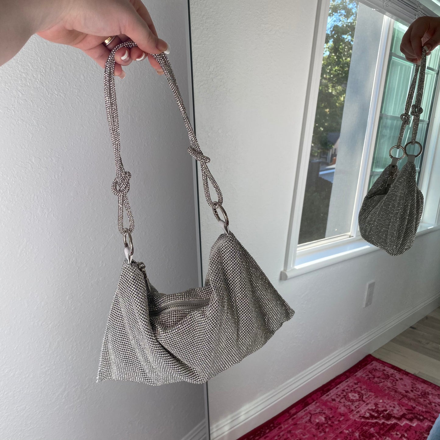 Rhinestone Shoulder Bag