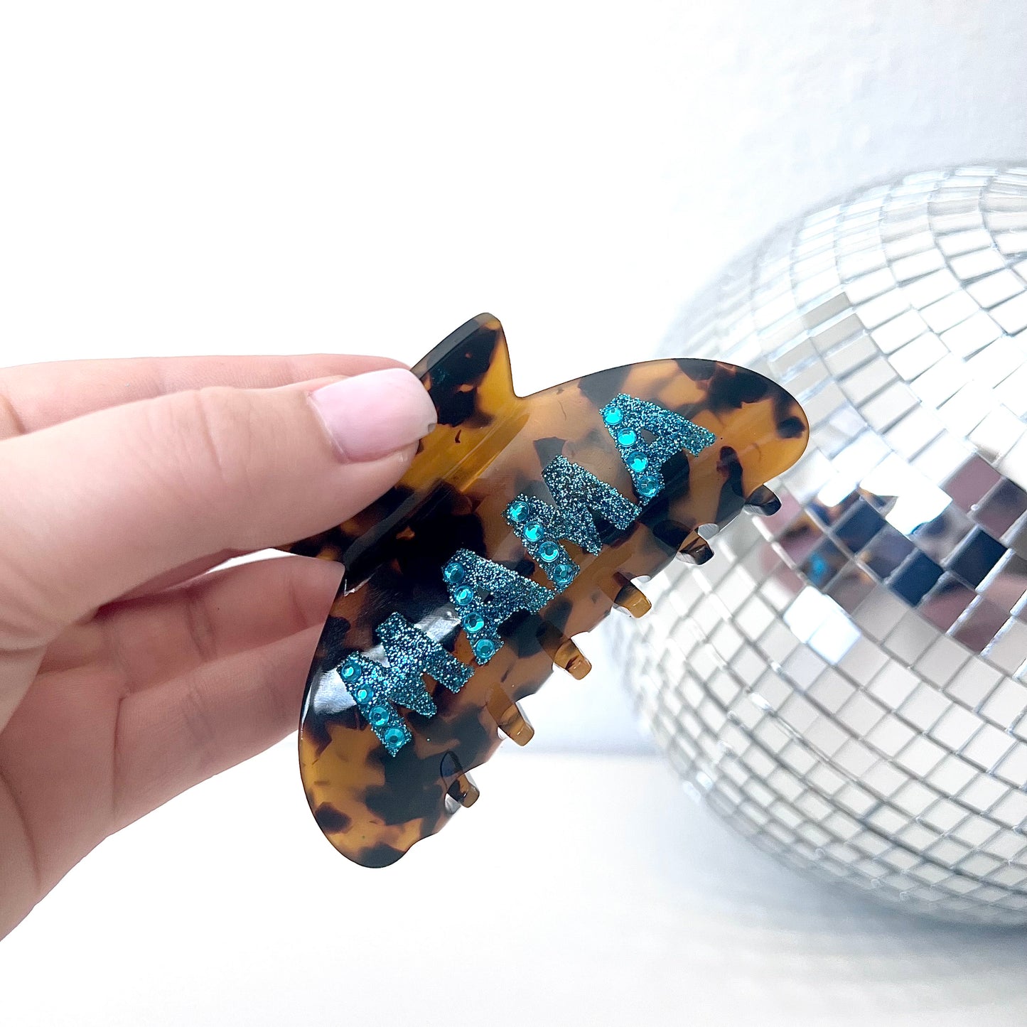 Personalized MAMA Hair Clip