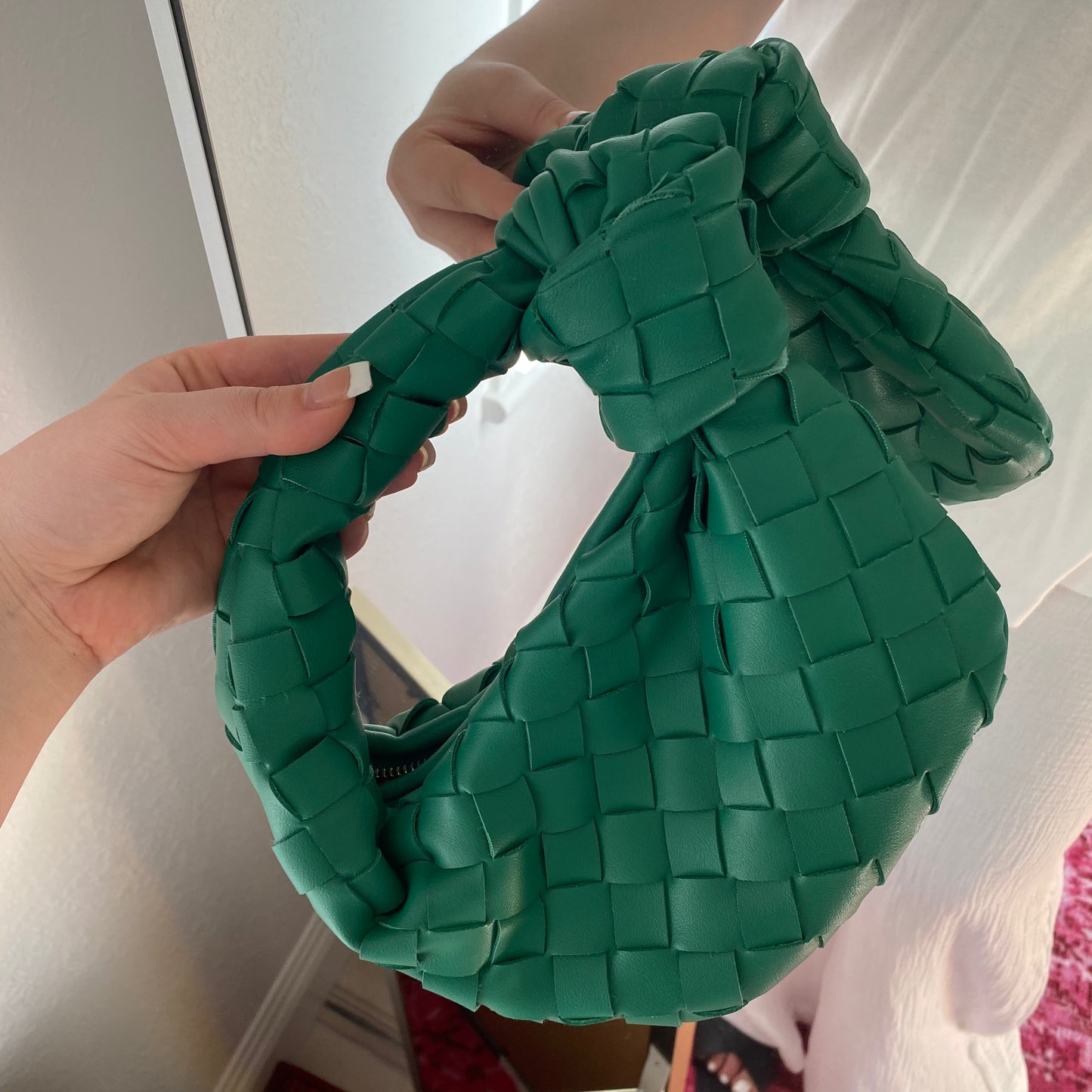 Green Chelsea Knot Bag