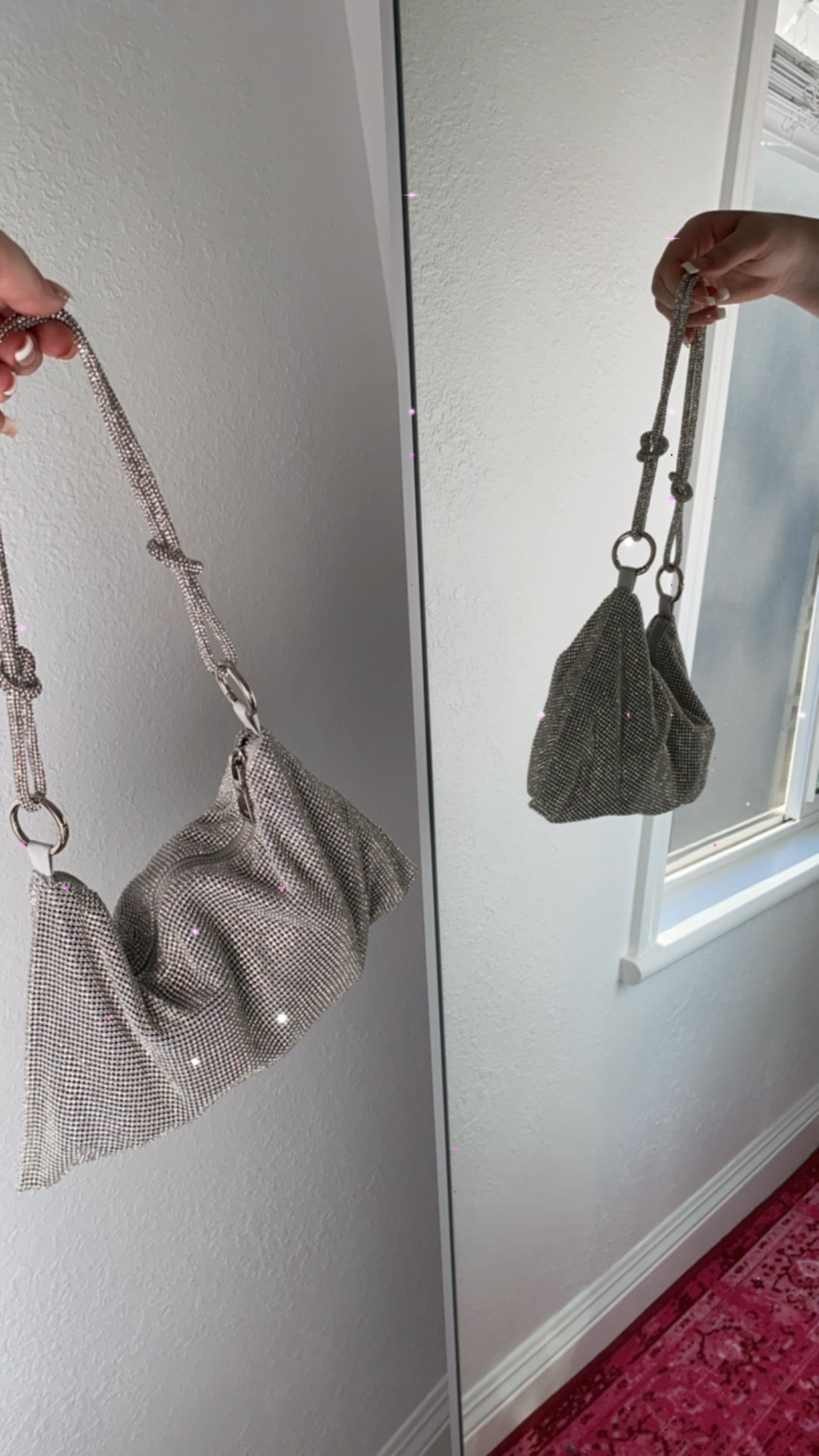 Rhinestone Shoulder Bag