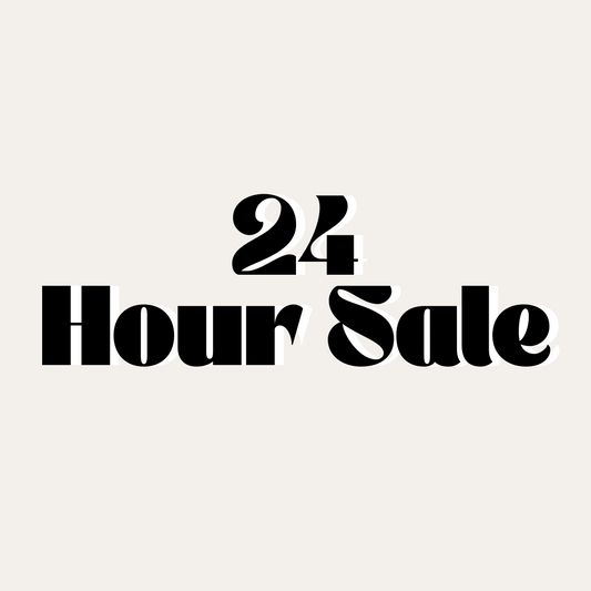 24 Hours Only Crewneck Sale
