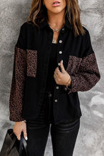 Leopard Jean Jacket