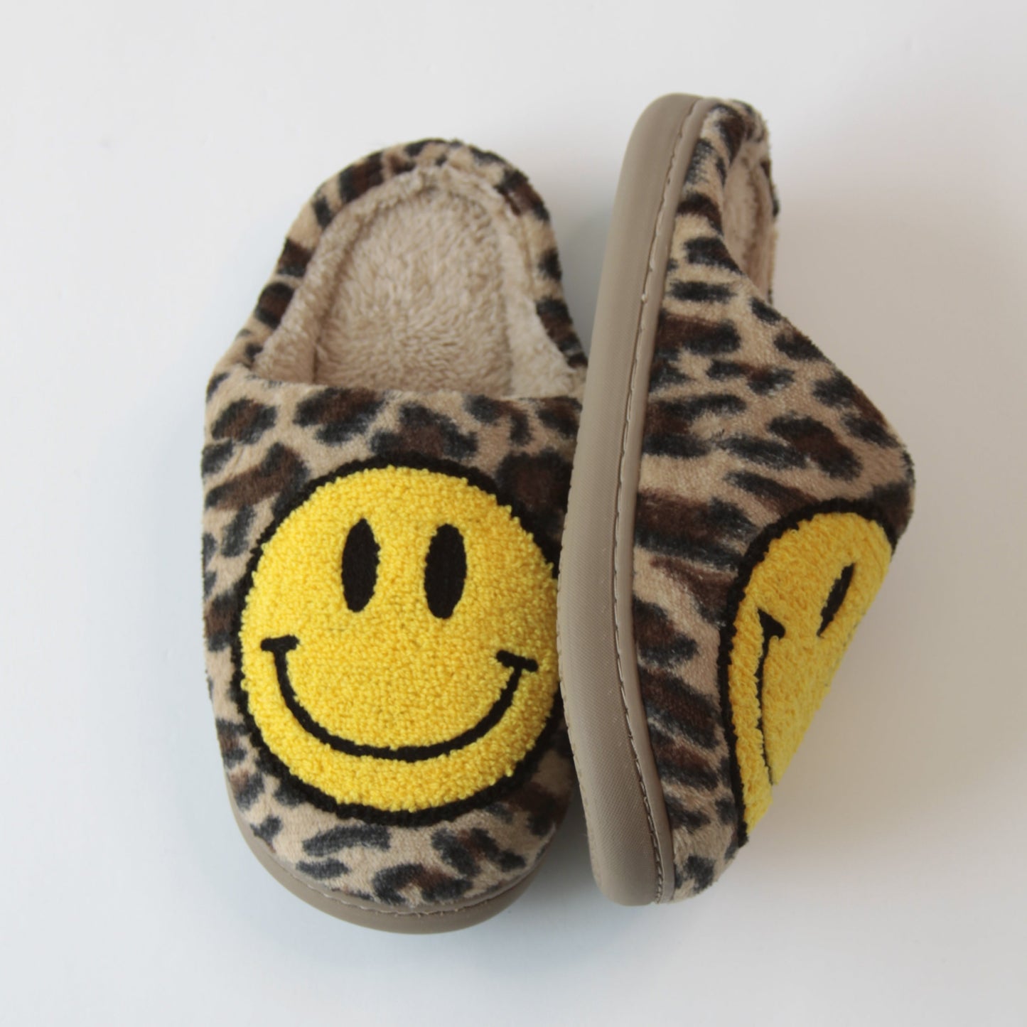Leopard Happy Slippers